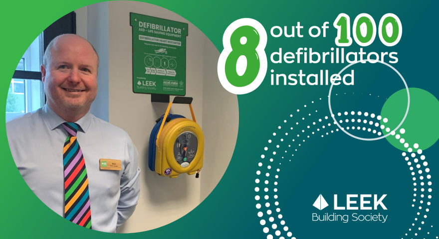 Placing a lifesaving defibrillator in Congleton