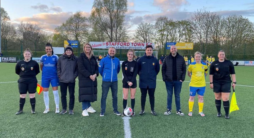 Championing women's football at Staffordshire FA's Women's Challenge Cup